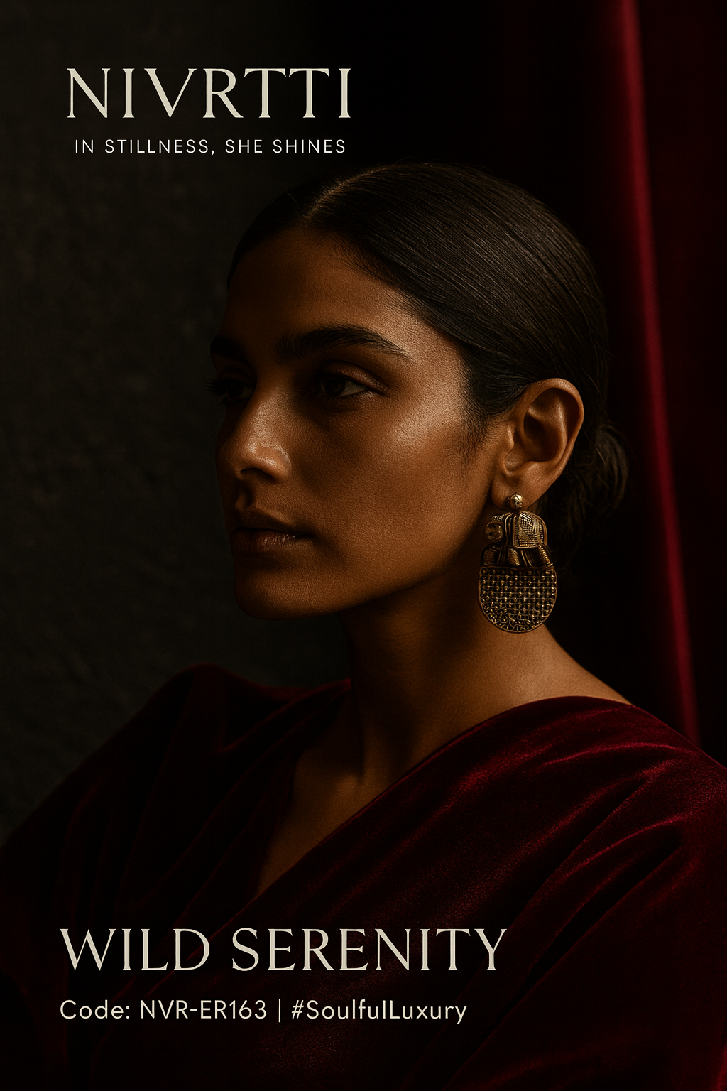 Gaj Shringar Studs – Handcrafted Ring | handcrafted ring | NIVRTTI