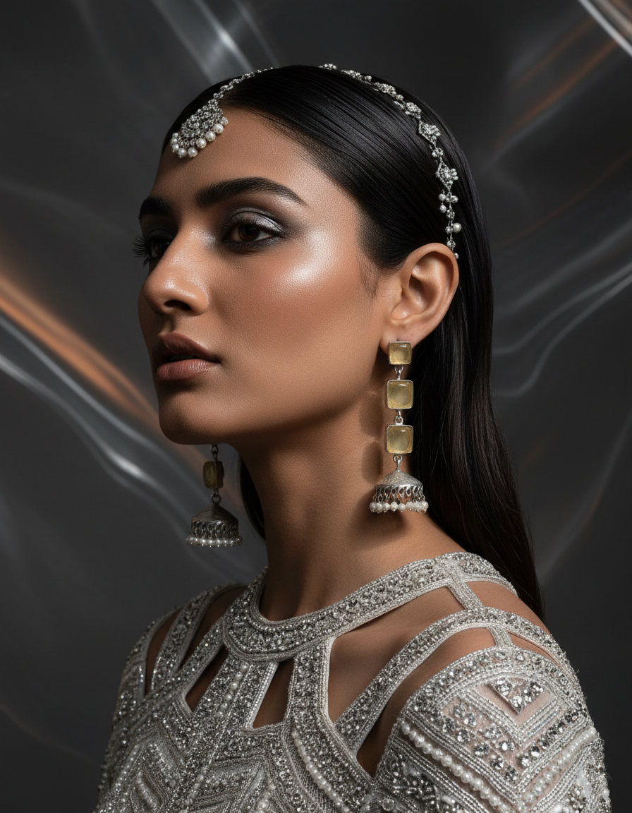 Raktika Jhumkas