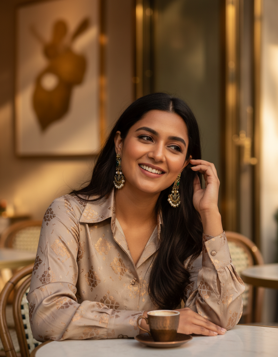 Mrinal Chandrika Earrings