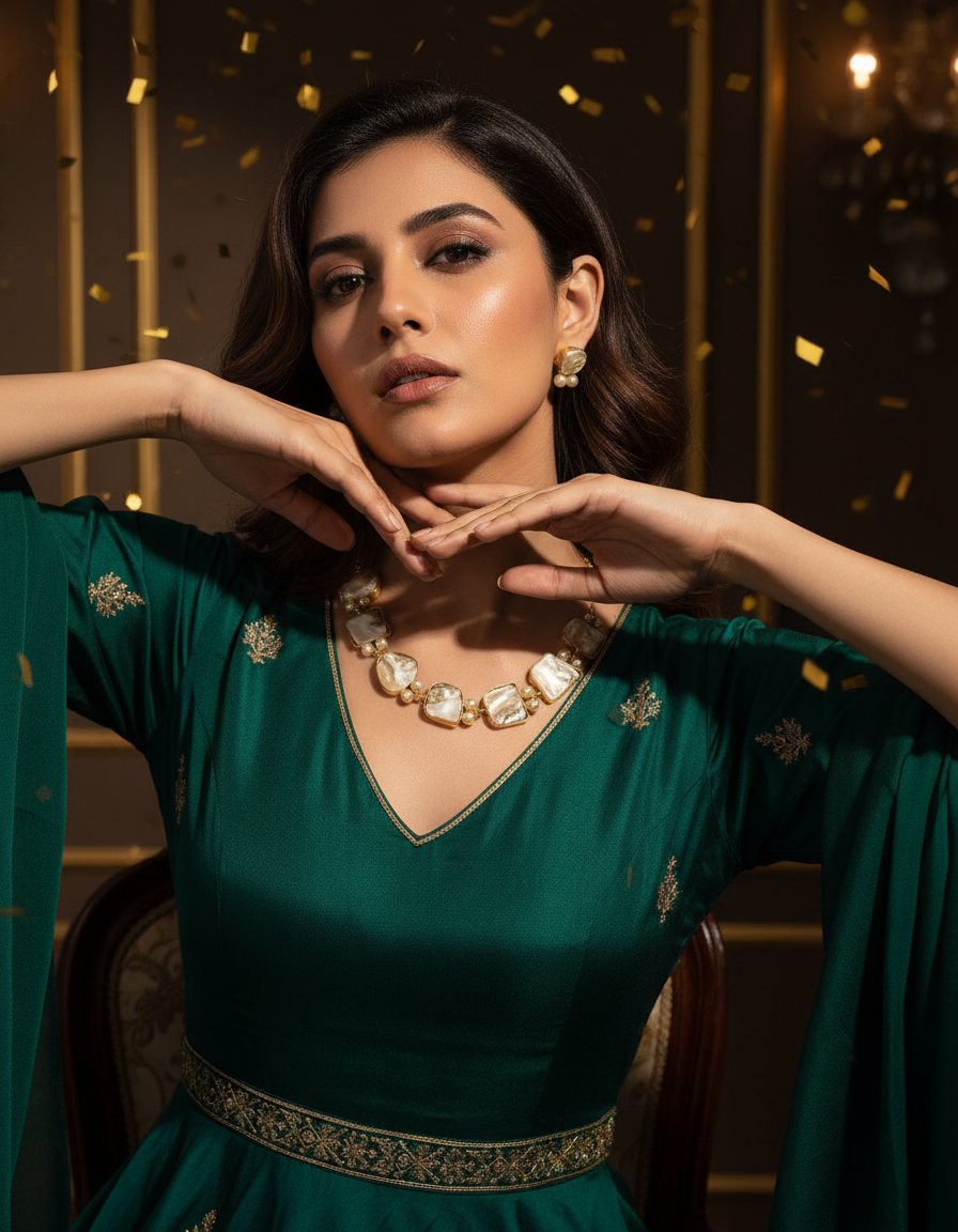 Saanjh Pearl Set