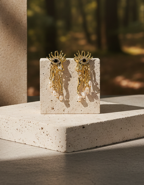 Aaranya Nazar Statement Earrings