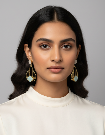 Padma Frame Earrings