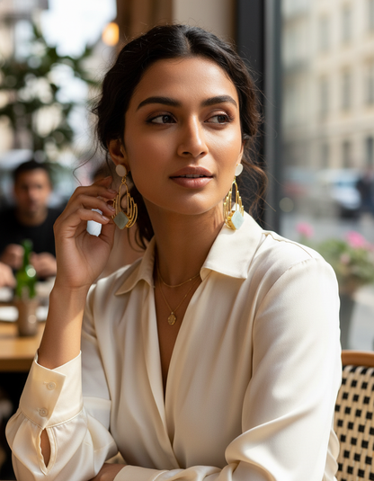 Padma Frame Earrings