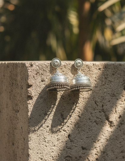 Rajwada Floral Jhumkas