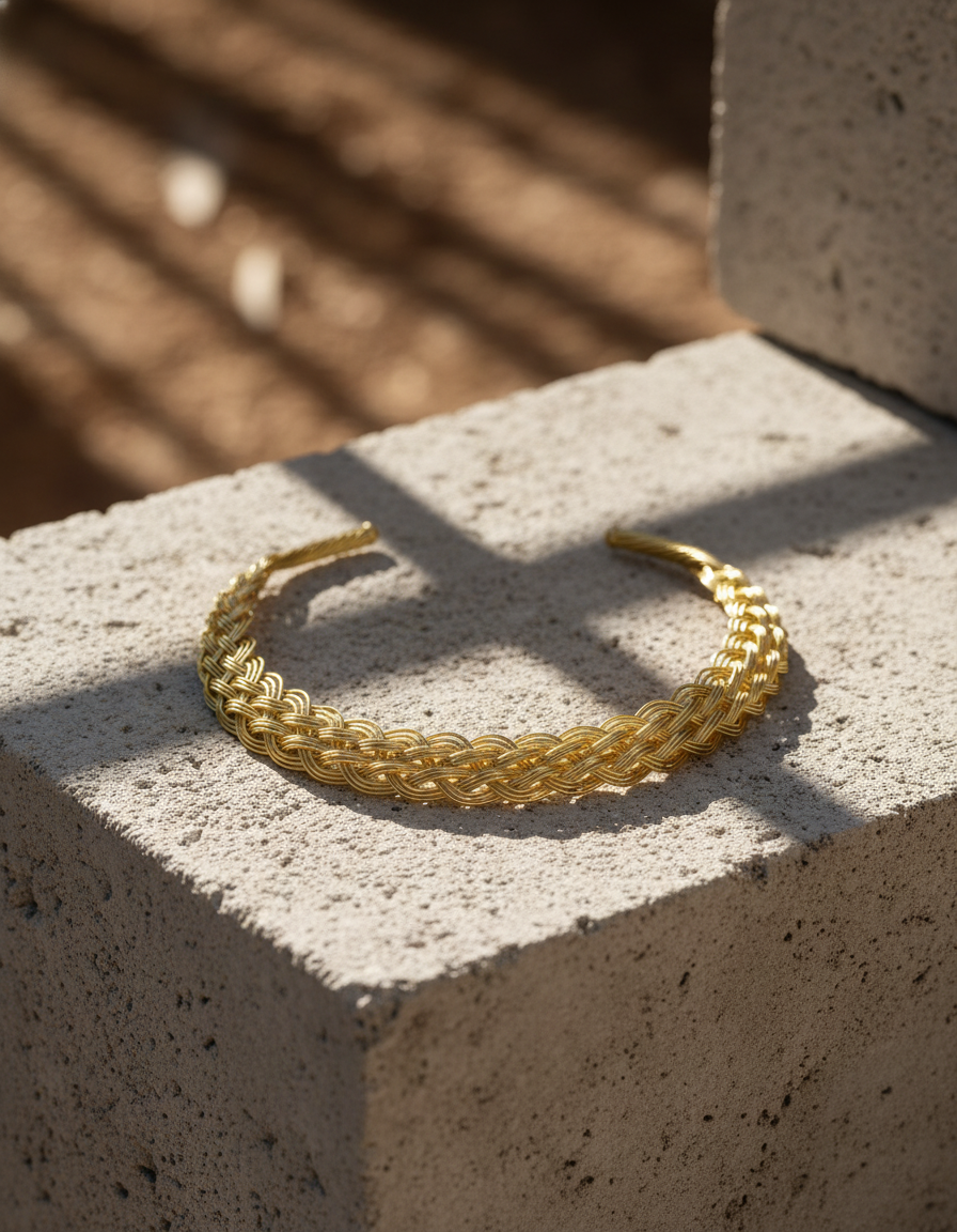 gold hasli - Tara Multi Layer Gold Hasli Textured Handcrafted Statement Necklace - NIVRTTI handcraft