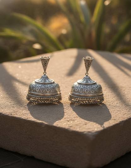 Rajwada Floral Jhumkas