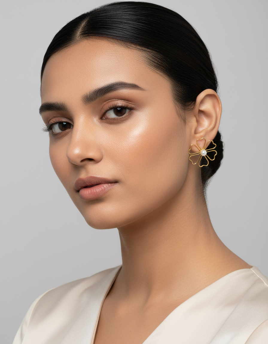 Hridaya Bloom Earrings | Earrings | NIVRTTI