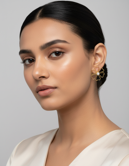 Hridaya Bloom Earrings | Earrings | NIVRTTI