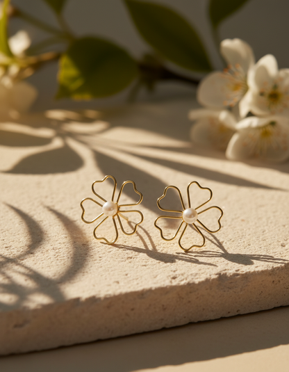 Hridaya Bloom Earrings | Earrings | NIVRTTI