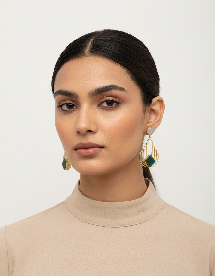 Padma Frame Earrings