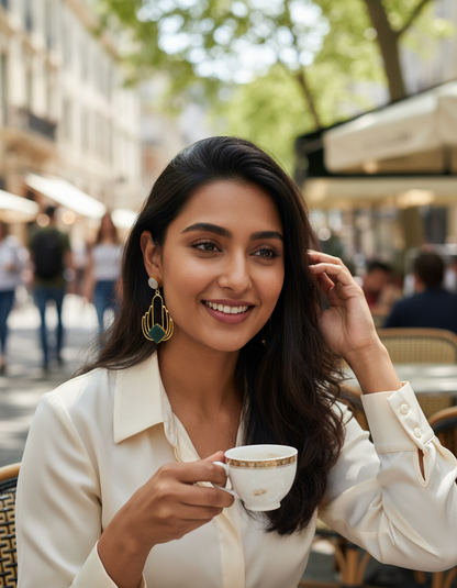 Padma Frame Earrings