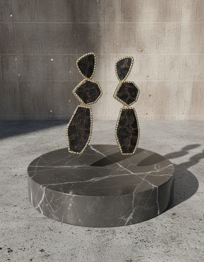 Savage Fur Statement Earrings