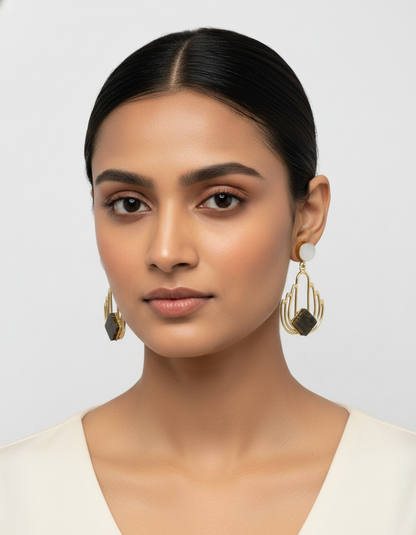 Padma Frame Earrings