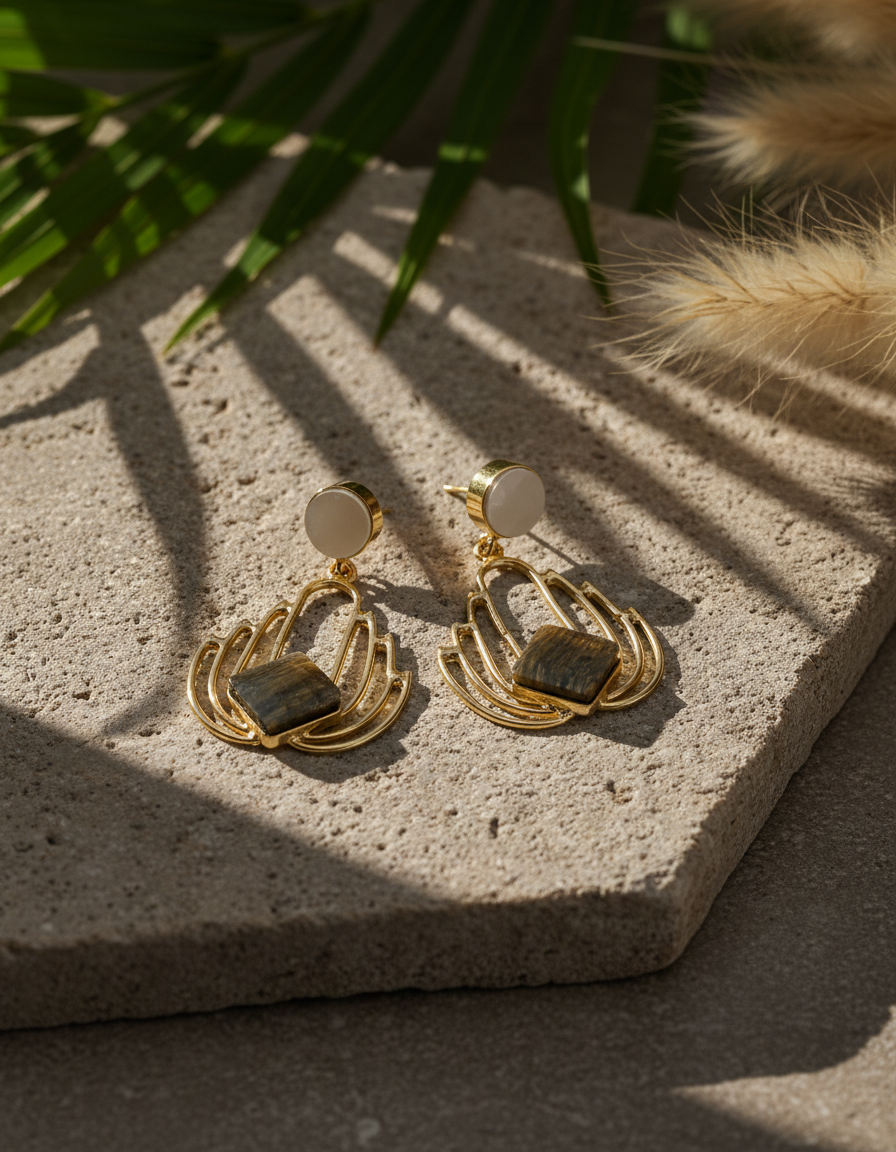 Padma Frame Earrings
