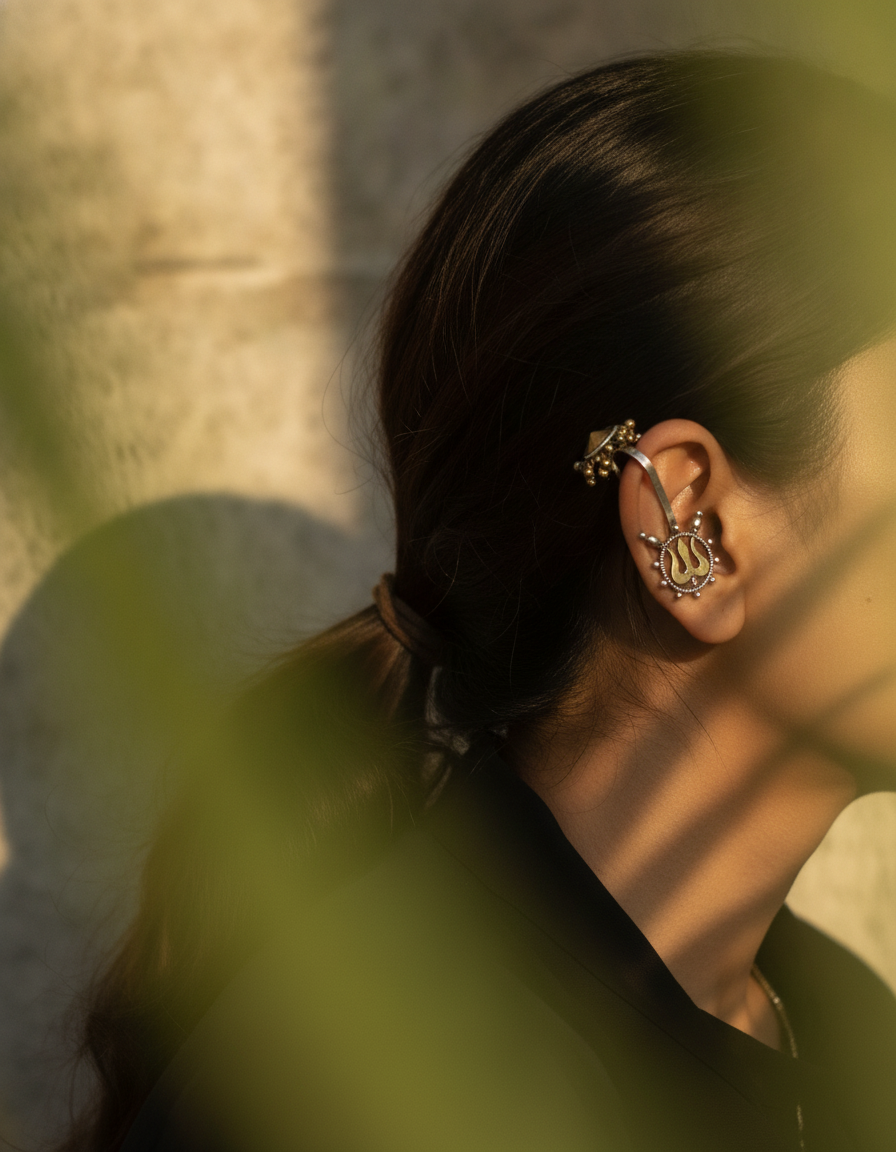 Trishul Chain Cuff
