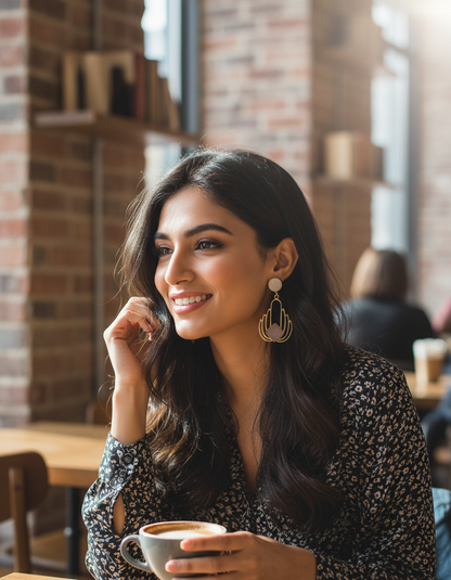 Padma Frame Earrings