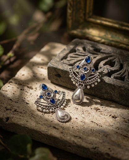 Meher Veda Chand Earrings