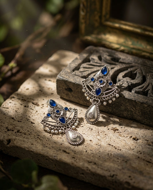 Meher Veda Chand Earrings