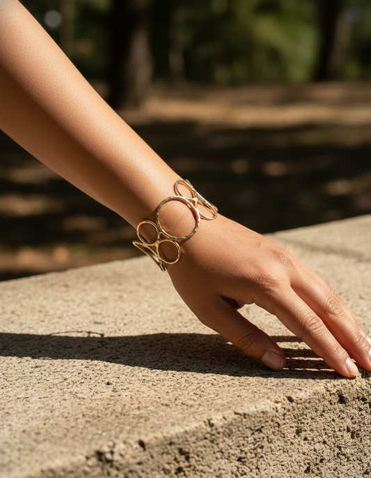 Mandala Vritta Cuff