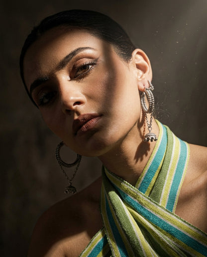 Dhara Jhum Loop Earrings
