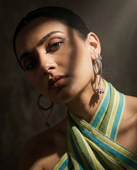 Dhara Jhum Loop Earrings