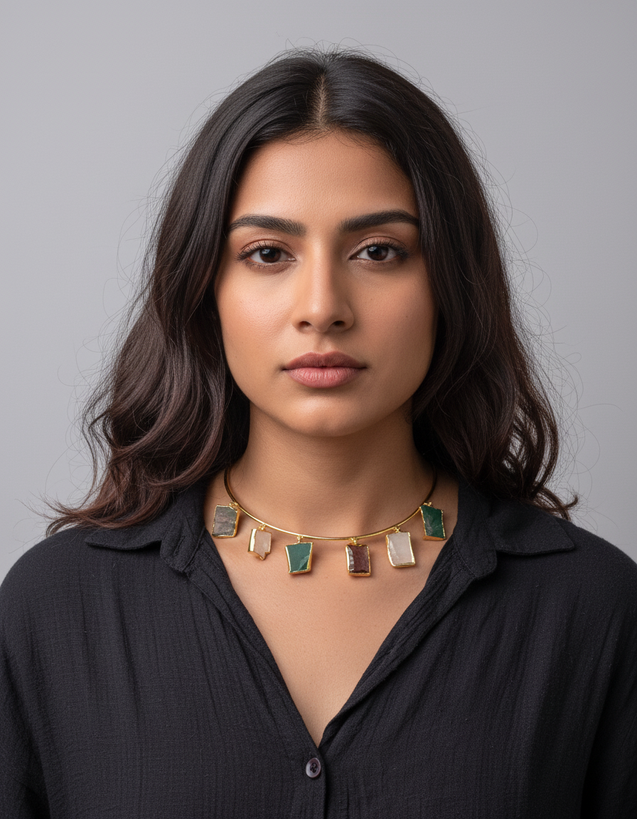 Raw Stone Choker