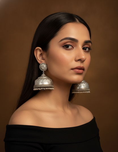 Rajwada Floral Jhumkas