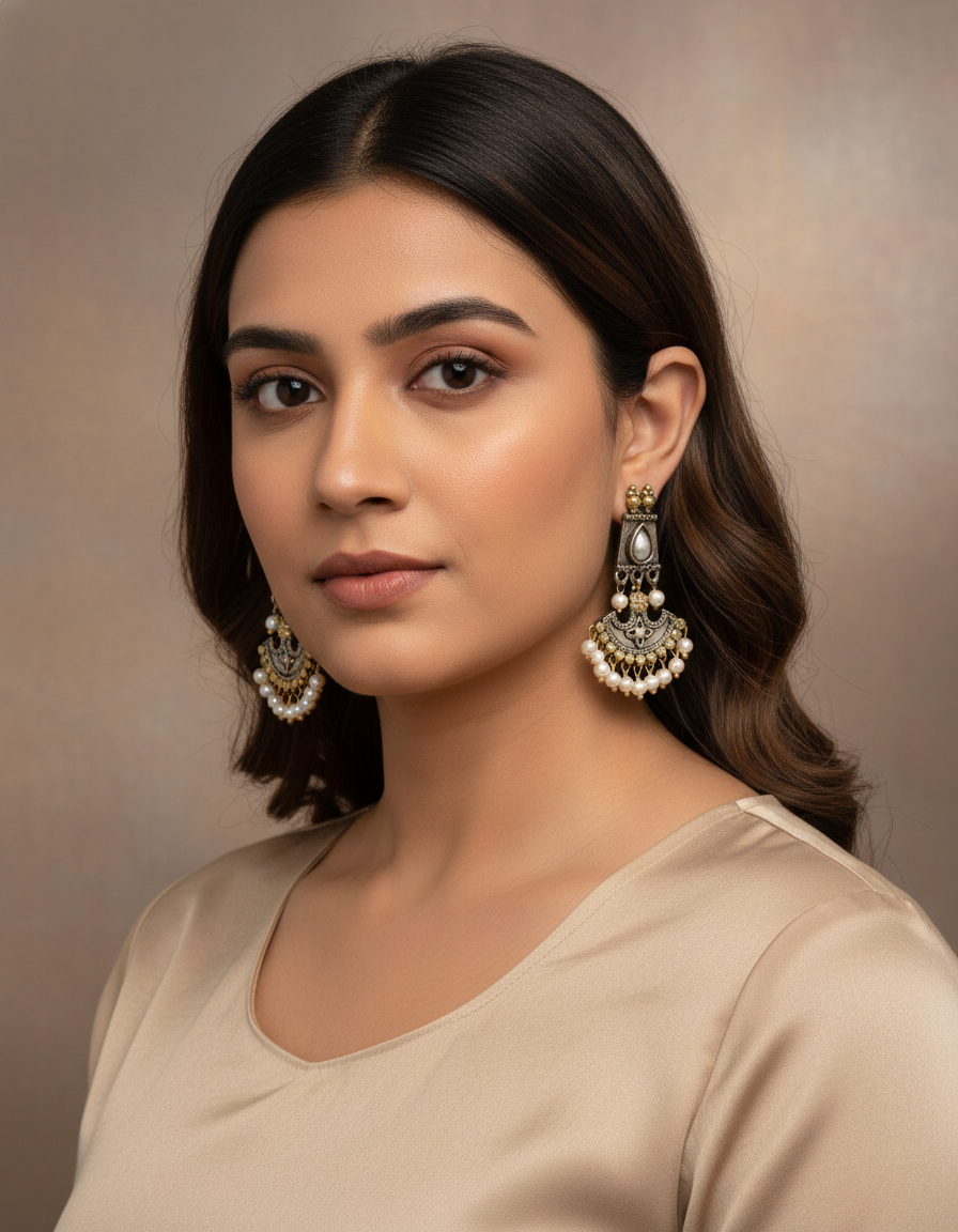 Mrinal Chandrika Earrings