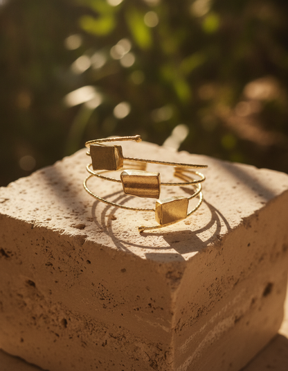 Trishakti Stone Cuff