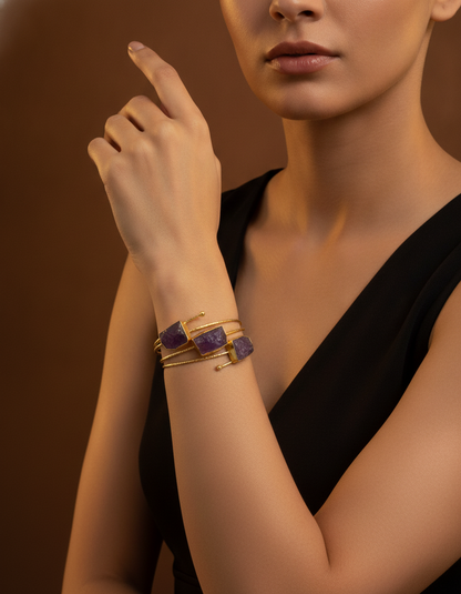 Trishakti Stone Cuff