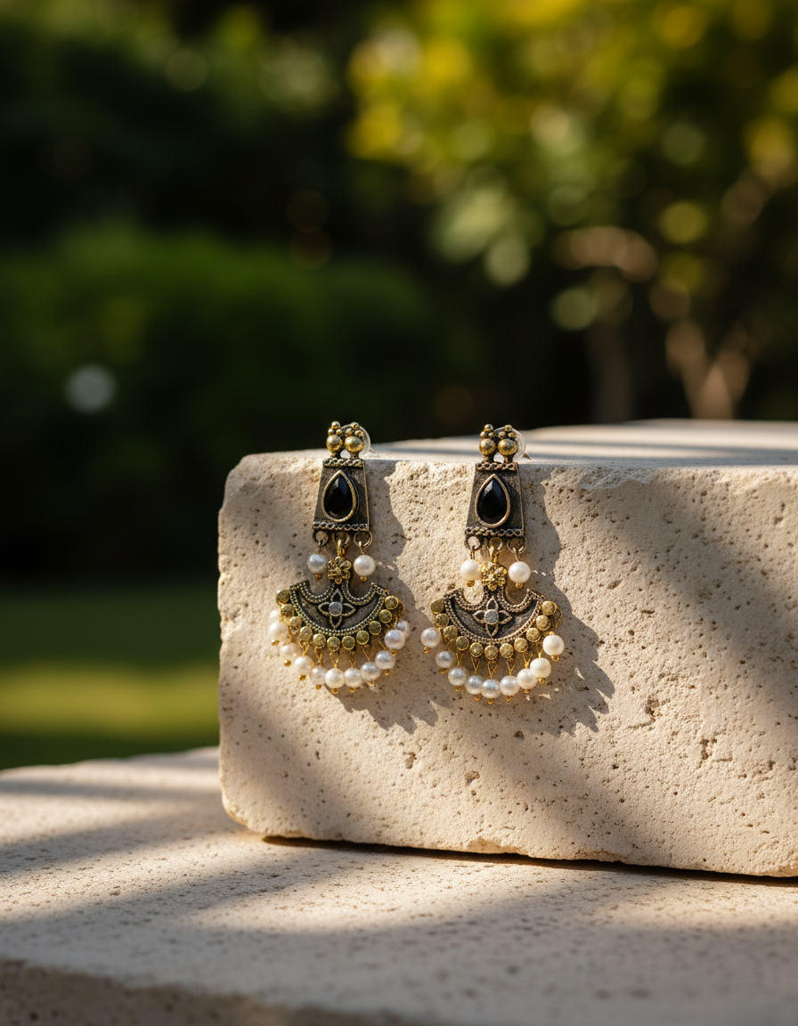 Mrinal Chandrika Earrings