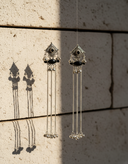 Vanyaa Chain Kashmiri Earrings