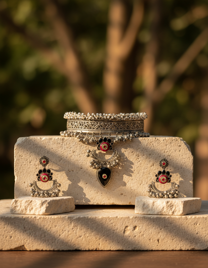 Rajwada Noor Choker Set