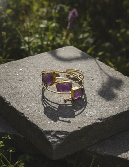 Trishakti Stone Cuff