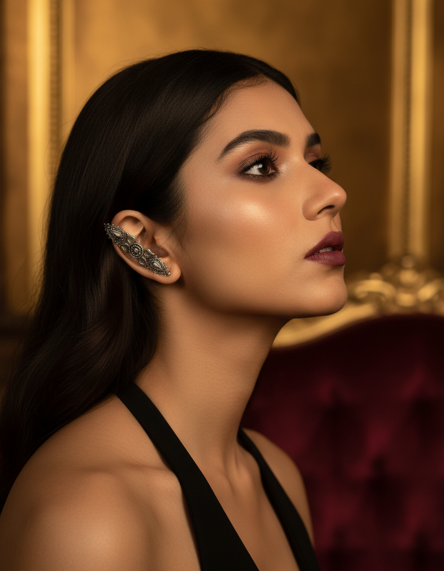 Rekha Shakti Ear Climbers