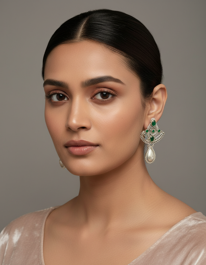 Meher Veda Chand Earrings