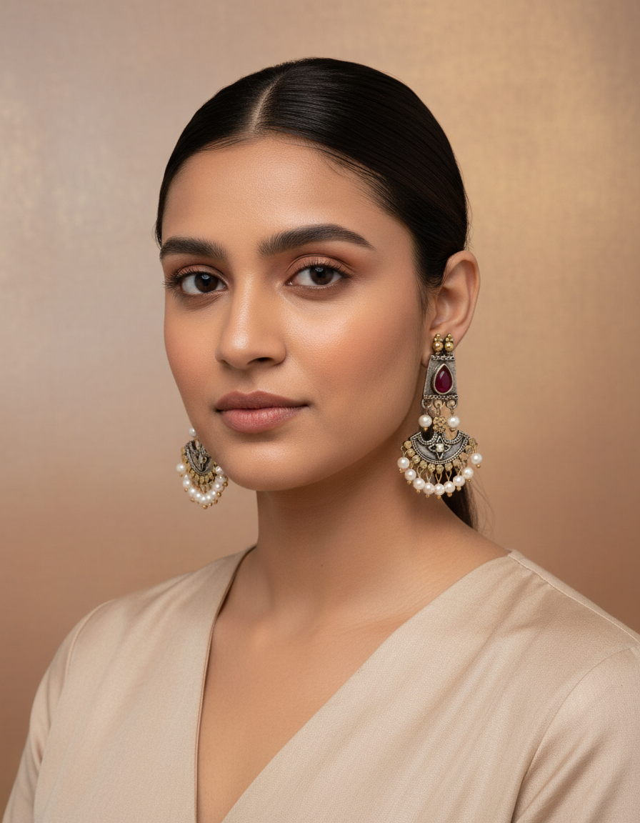 Mrinal Chandrika Earrings