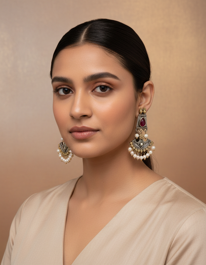 Mrinal Chandrika Earrings
