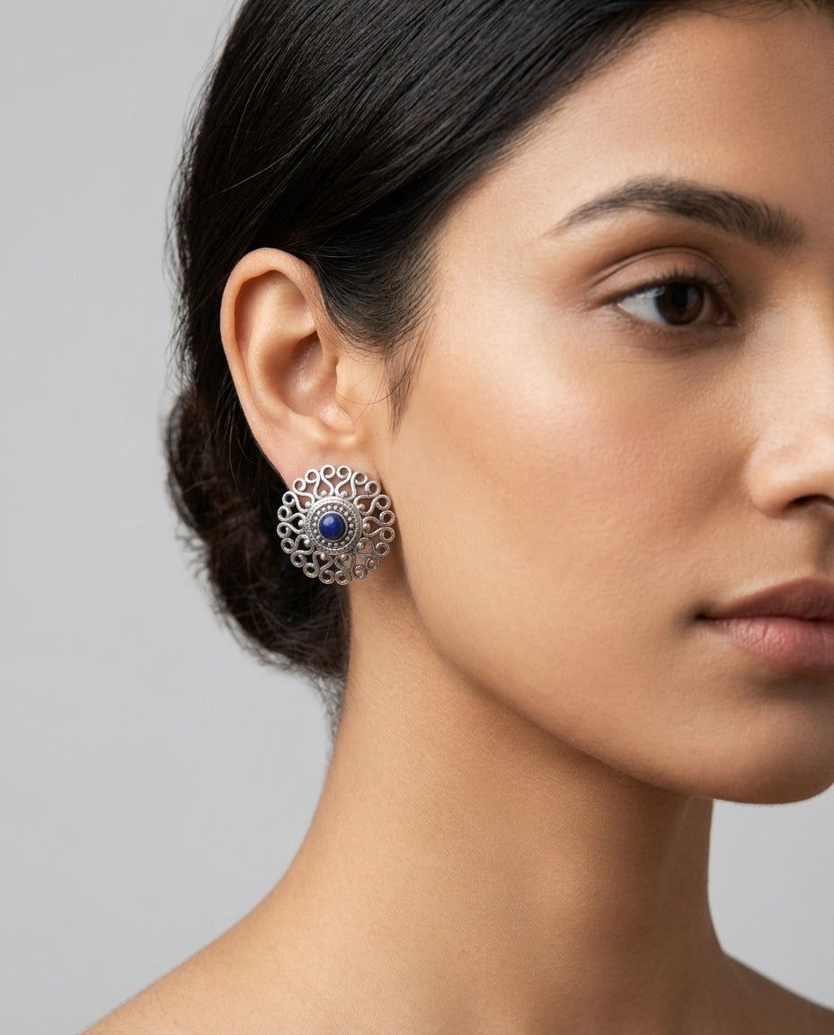 Chakra Jaali Studs