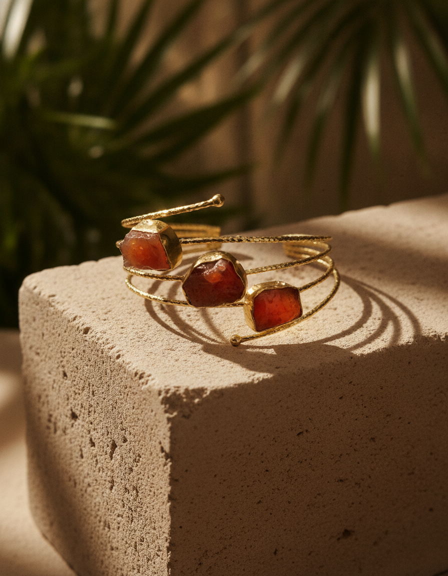 Trishakti Stone Cuff