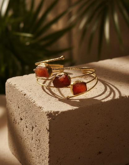Trishakti Stone Cuff