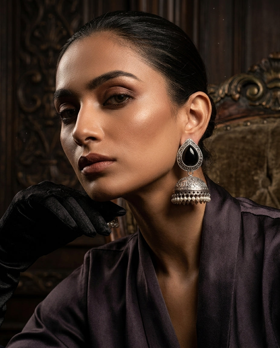 Raaz Teardrop Jhumkas