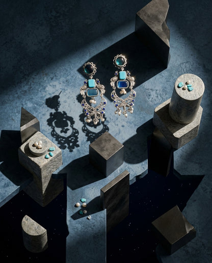 Rangrez Stone Earrings