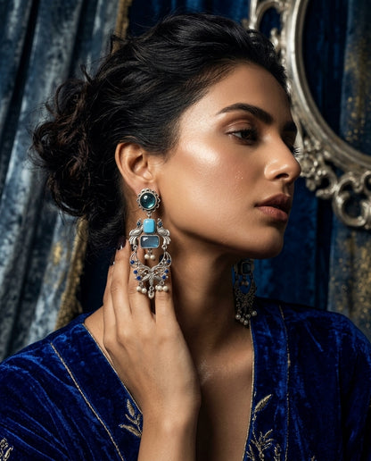 Rangrez Stone Earrings