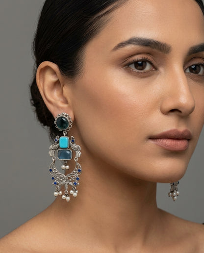 Rangrez Stone Earrings