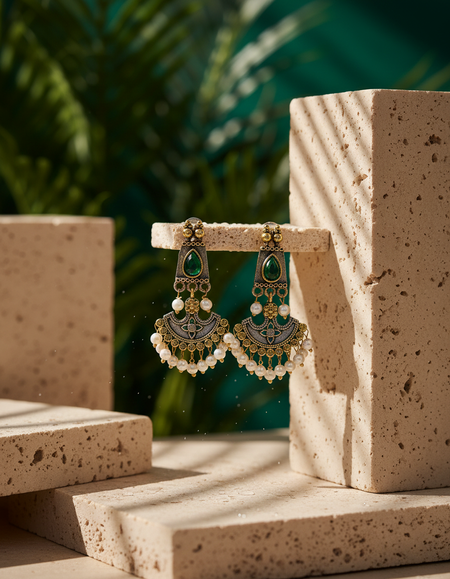 Mrinal Chandrika Earrings