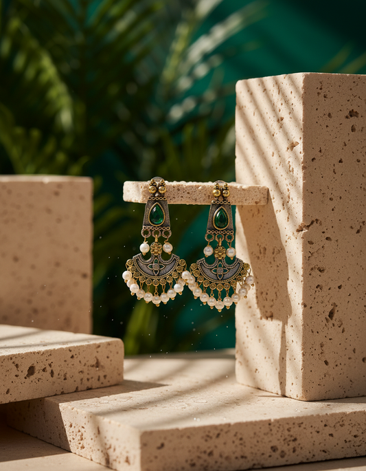 Mrinal Chandrika Earrings