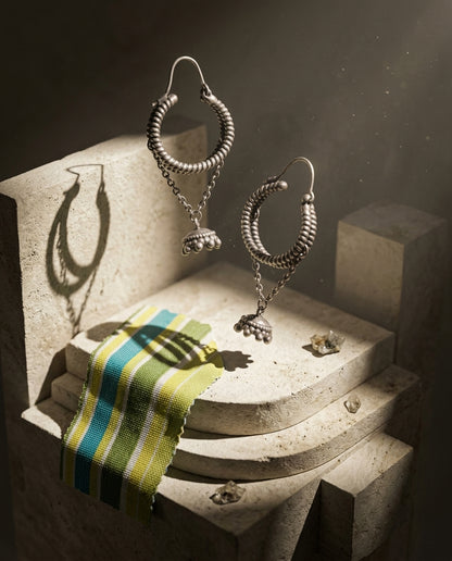 Dhara Jhum Loop Earrings