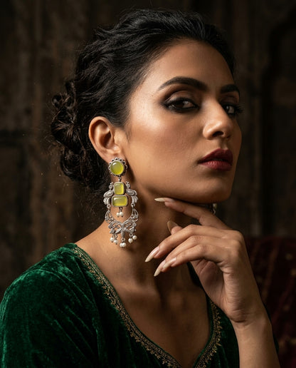 Rangrez Stone Earrings