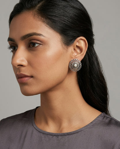 Chakra Jaali Studs